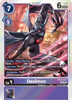 Devimon BT14-075 R