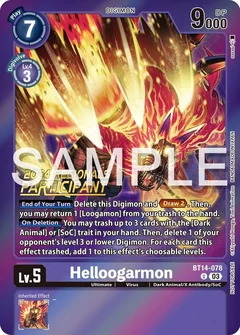 Helloogarmon (2024 Regionals Participant) BT14-078 U