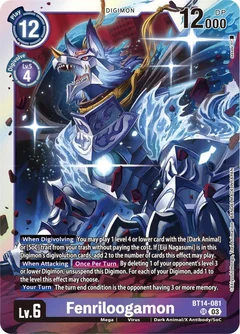 Fenriloogamon BT14-081 SR