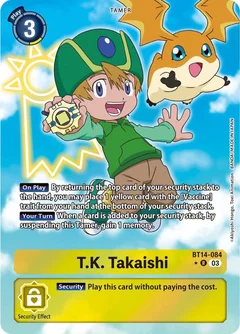 T.K. Takaishi (Alternate Art) BT14-084 R