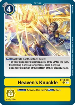 Heaven's Knuckle BT14-094 C