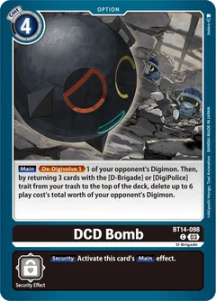 DCD Bomb BT14-098 C