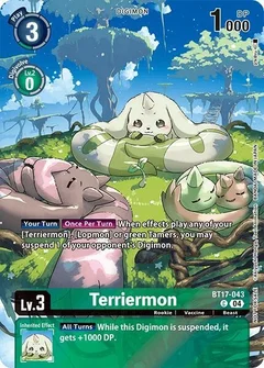 Terriermon (Legend Pack 2024 Box Topper) BT17-043 C