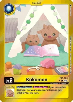 Kokomon (Limited Foil) EX8-003 C