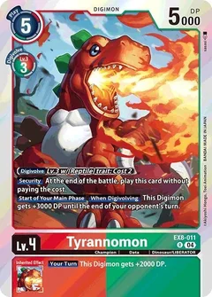 Tyrannomon EX8-011 R