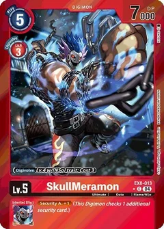 SkullMeramon (Limited Foil) EX8-013 C