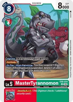 MasterTyrannomon EX8-014 U