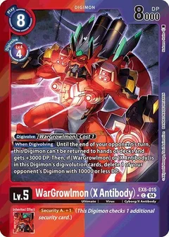 WarGrowlmon (X Antibody) (Limited Foil) EX8-015 C