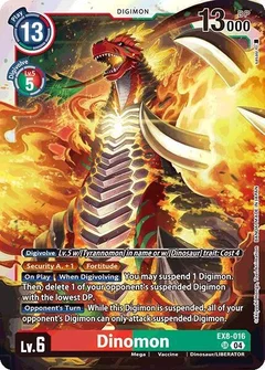 Dinomon EX8-016 SR