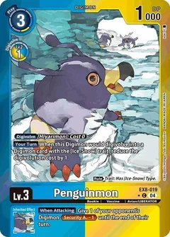 Penguinmon (Limited Foil) EX8-019 C