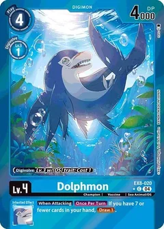 Dolphmon (Limited Foil) EX8-020 C