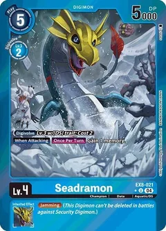 Seadramon (Limited Foil) EX8-021 U