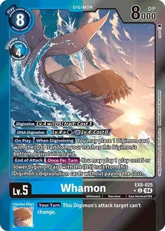 Whamon (Limited Foil) EX8-025 U