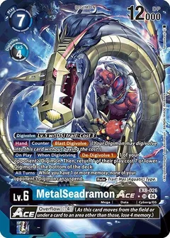 MetalSeadramon ACE (Alternate Art) EX8-026 SR