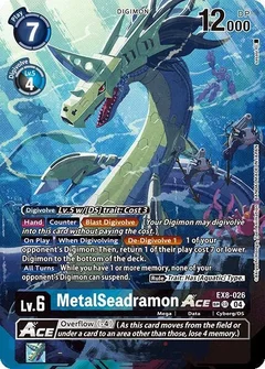 MetalSeadramon ACE (Textured) EX8-026 SR