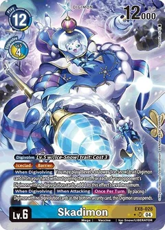 Skadimon (Alternate Art) EX8-028 SR