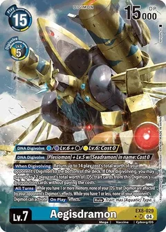 Aegisdramon (Alternate Art) EX8-029 SR