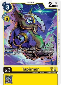 Tapirmon EX8-030 C
