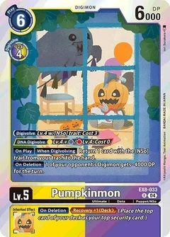 Pumpkinmon EX8-033 R