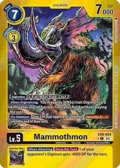 Mammothmon (Limited Foil) EX8-034 C