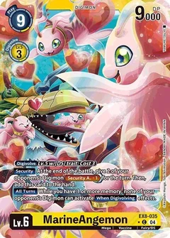 MarineAngemon (Limited Foil) EX8-035 C