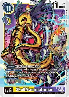 SkullMammothmon EX8-036 U