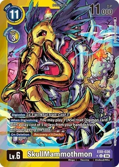 SkullMammothmon (Limited Foil) EX8-036 U