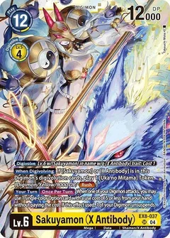 Sakuyamon (X Antibody) EX8-037 SR