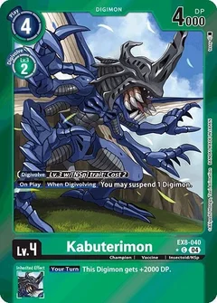 Kabuterimon (Limited Foil) EX8-040 C