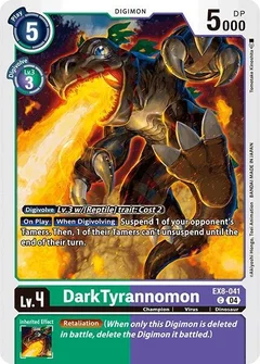 DarkTyrannomon EX8-041 C