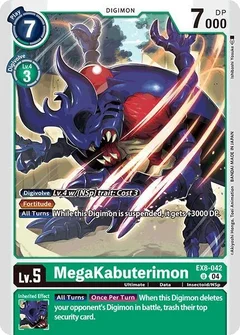MegaKabuterimon EX8-042 U