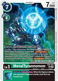 MetalTyrannomon EX8-043 U