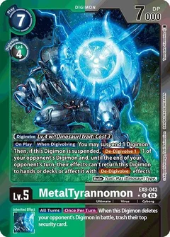 MetalTyrannomon (Limited Foil) EX8-043 U