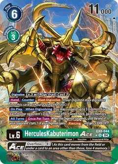 HerculesKabuterimon ACE (Alternate Art) EX8-044 SR