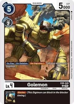 Golemon EX8-049 C