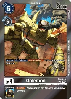 Golemon (Limited Foil) EX8-049 C