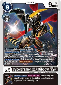 Cyberdramon (X Antibody) EX8-052 U