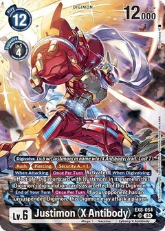 Justimon (X Antibody) (Alternate Art) EX8-054 SR