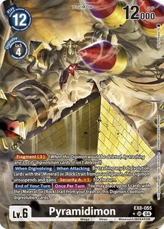 Pyramidimon (Alternate Art) EX8-055 SR