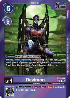 Devimon (Limited Foil) EX8-059 U
