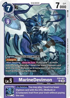 MarineDevimon EX8-061 U