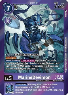 MarineDevimon (Limited Foil) EX8-061 U