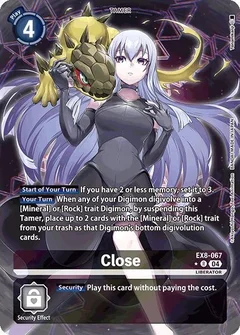 Close (Alternate Art) EX8-067 R