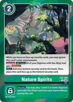 Nature Spirits (Limited Foil) EX8-069 U