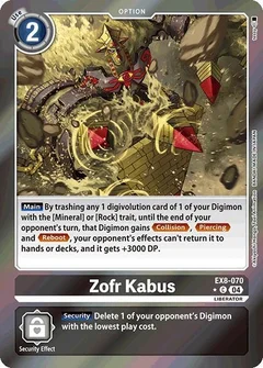Zofr Kabus (Limited Foil) EX8-070 C