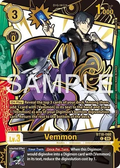 Vemmon (Rare Pull) BT18-060