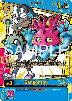 Sangomon (Rare Pull) BT21-031 C