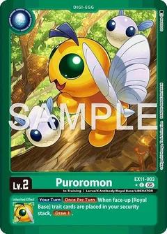 Puroromon (Limited Foil) EX11-003 C