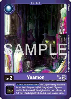 Yaamon (Limited Foil) EX11-005 C
