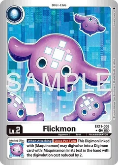 Flickmon (Limited Foil) EX11-006 C